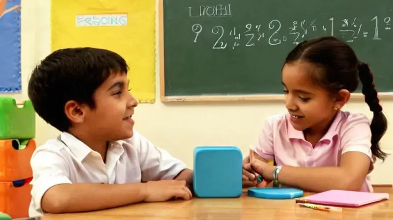 Aula vibrante llena de aprendizaje y diversión